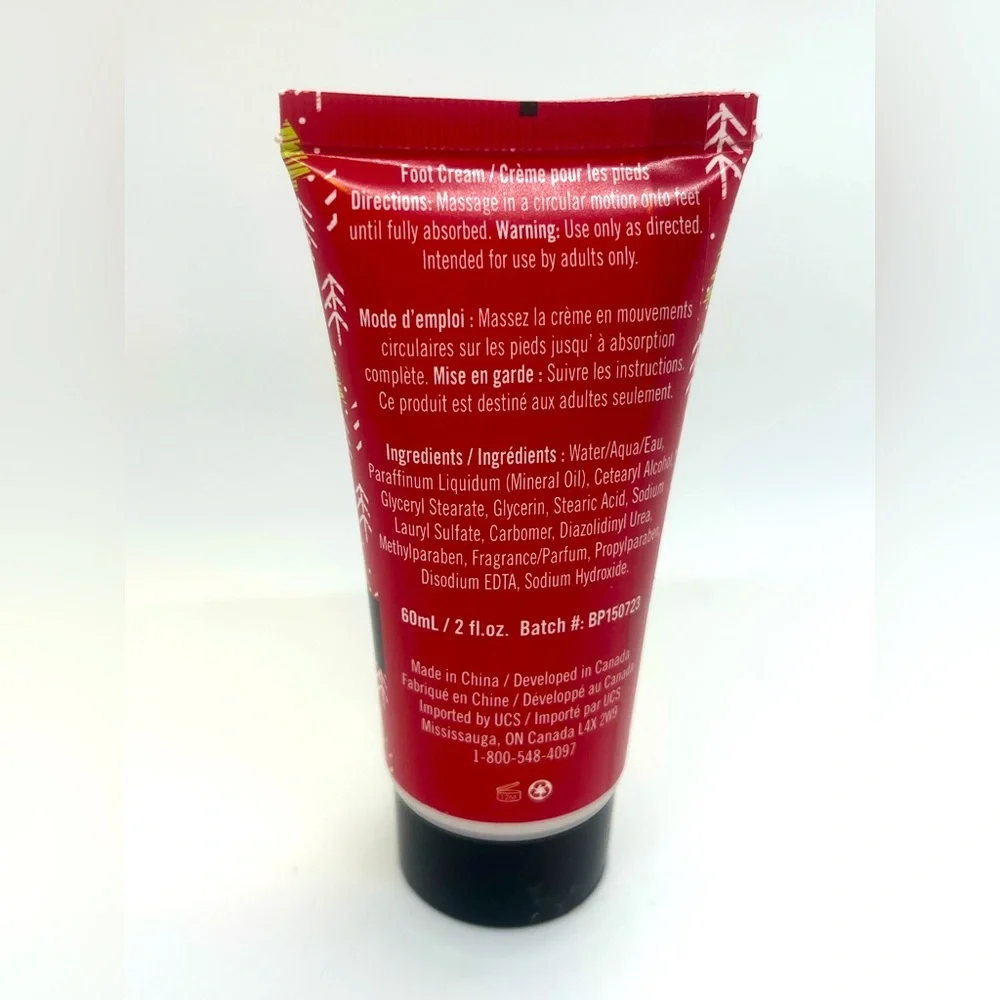 BROMPTON & LANGLEY Cinnamon Candy‎ Apple Foot Cream 60mL New Pomme Glacèe